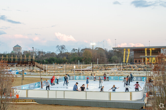 Enjoy a winter wonderland at Winter at Montgomery Whitewater near Ridgefield.