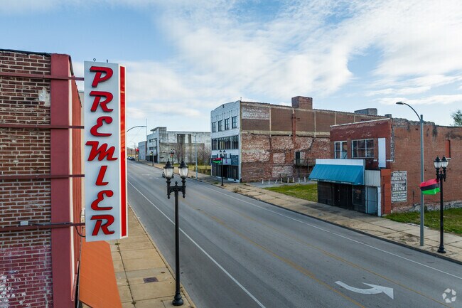 The downtown area of Wells-Goodfellow runs along Natural Bridge Avenue.