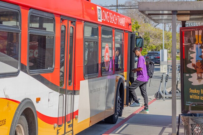 Public transportation is a great way to get around in Park Estates.