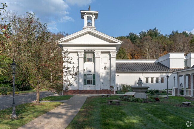 Woodbury Library is a local hub and manages one of the only book stores in the area.