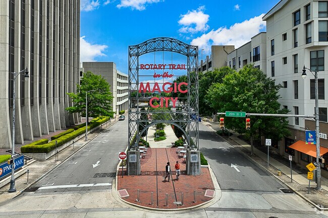 The Magic City Rotary Trail is great for running, dog walking in Parkside.