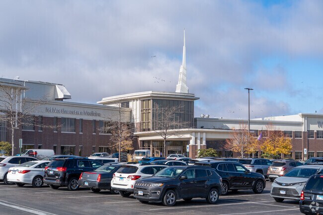 Northwestern Medicine Kishwaukee Hospital is 15 miles south in DeKalb.
