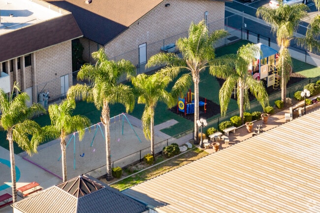 Your kids will never want to leave the playground at Orion International Academy.
