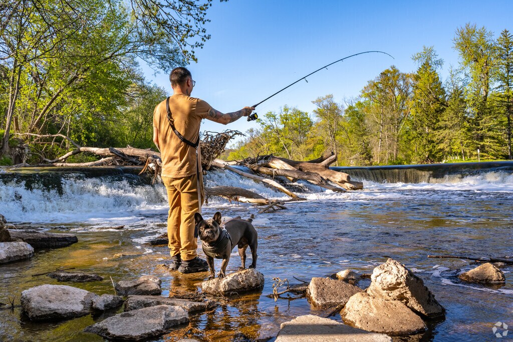 Green Tree residents head to nearby parks and rivers for fishing opportunities.