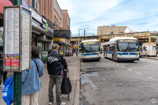 Local bus routes help commuters get around Ridgewood.