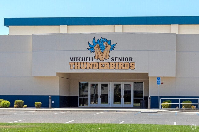 There is school pride at Mitchell Intermediate School in Atwater.