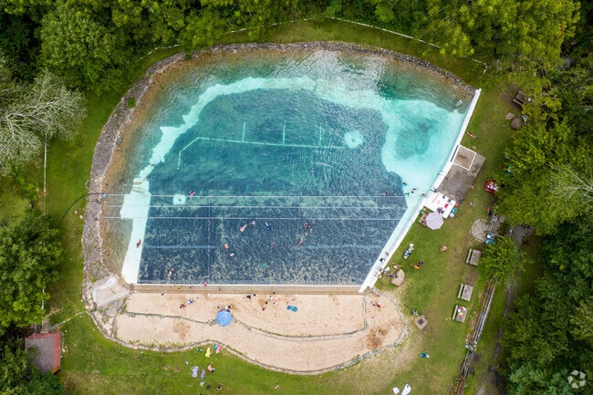 Threefold Pond is a beautiful outdoor community pool.