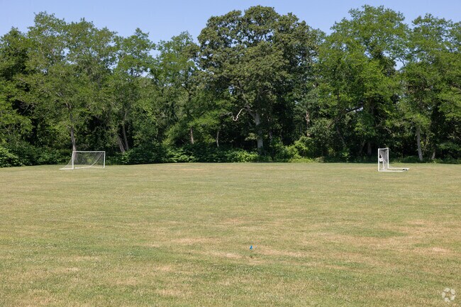 Monomoy Regional Middle School in Chatham boasts a large playing field.