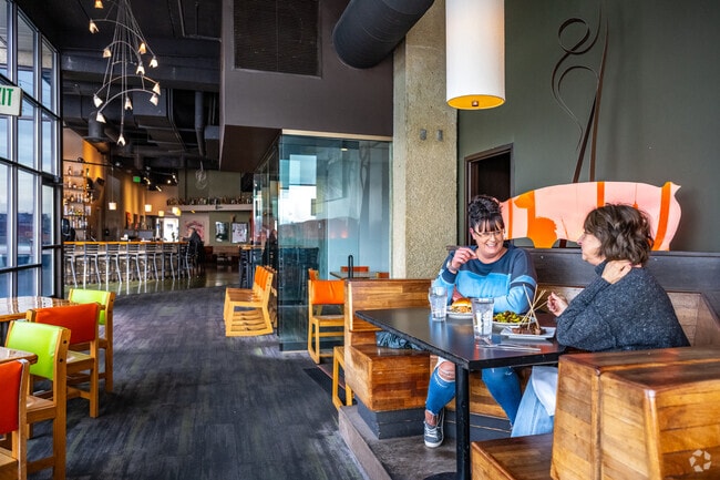 Meet friends for linch at Becket's in Downtown Oshkosh.