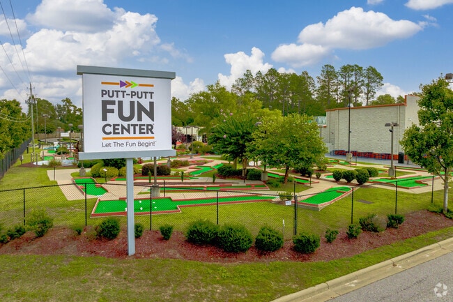 The Fun Center has golf, go-carts, and batting cages in South View, NC.