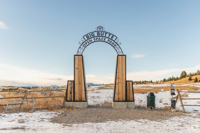 Big Butte Open Space offers scenic trails and panoramic views near West Side Butte.
