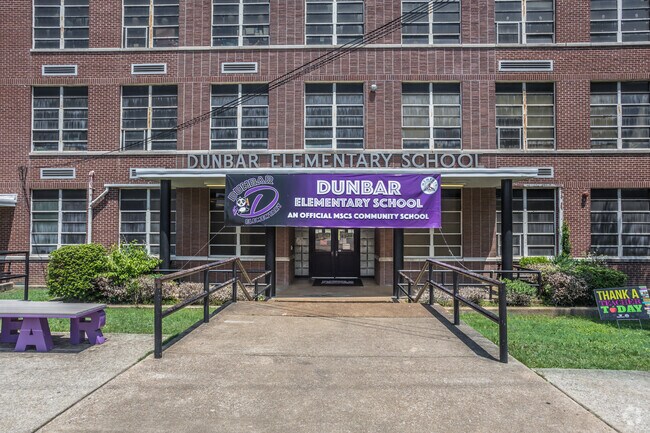 Dunbar Elementary School is a public school serving grades PK-7 in Memphis.