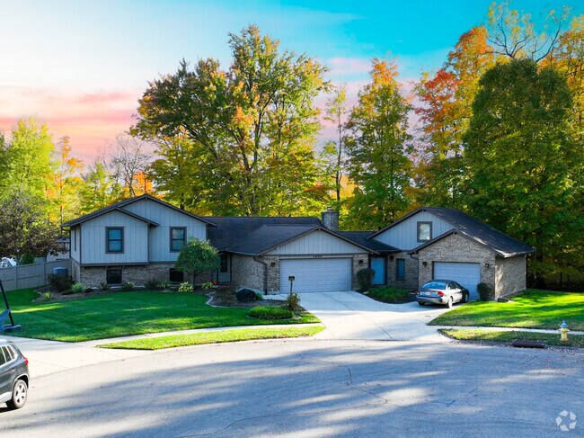 There are various styles of homes in Bellbrook.