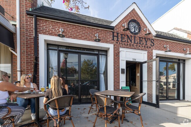 Henley's Tavern in Brightwaters is an upscale eatery with a lively bar scene.