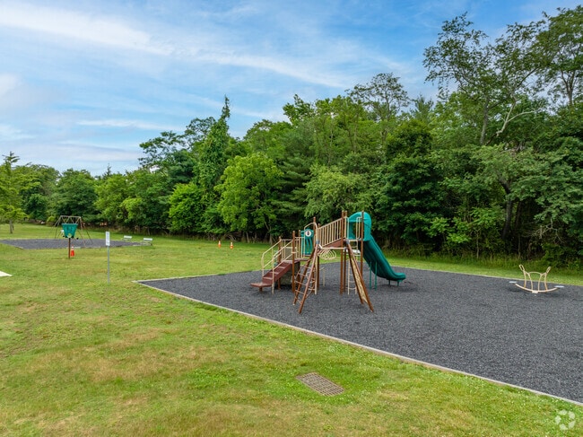 Ardena Elementary School playground is in a park like setting in Adelphia.