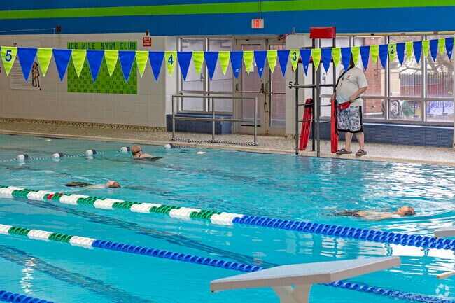 Residents of the Westwood community enjoying a day at the local YMCA.