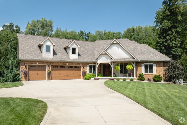 Modern Craftsman homes seem to be a growing trend in Temperance, Michigan.