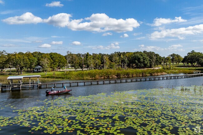 Boating and fishing are great pastimes for the residents in The Villages.
