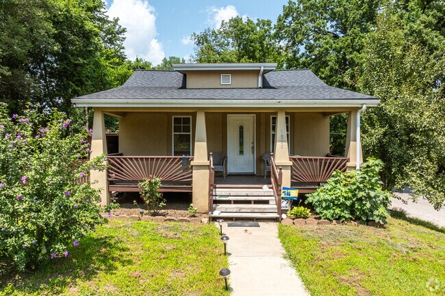 The Harrison neighborhood is filled with one-story homes and bungalows.
