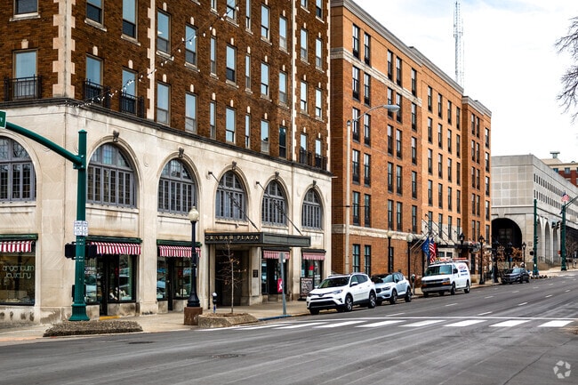 The downtown district of Bloomington offers a wide variety of activities to enjoy.