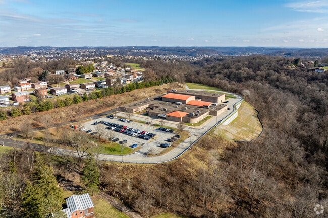 South Allegheny Elementary School is high in the hills of Glassport.