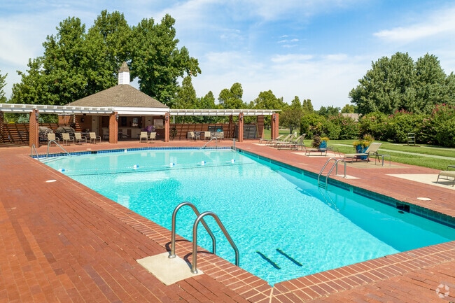 Cool off during the hot summer days at Deer Creek's neighborhood pool.