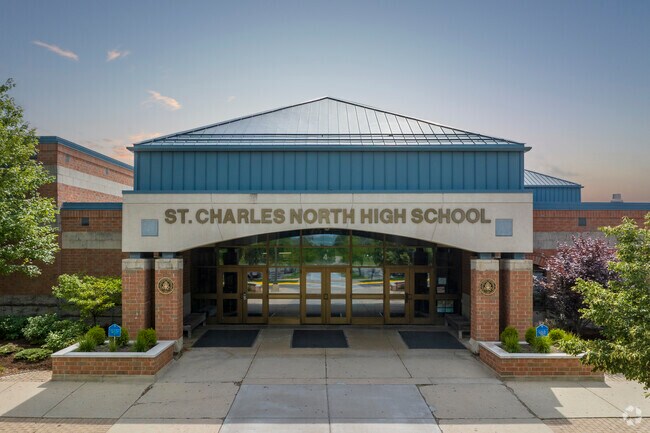 Students attend St. Charles North High School near Ferson Creek.