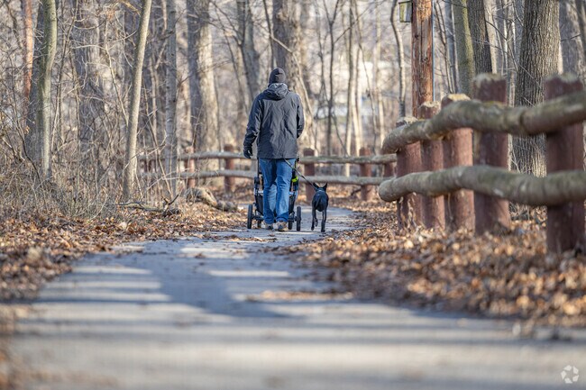Take the dog for a walk at Jacobus Park.