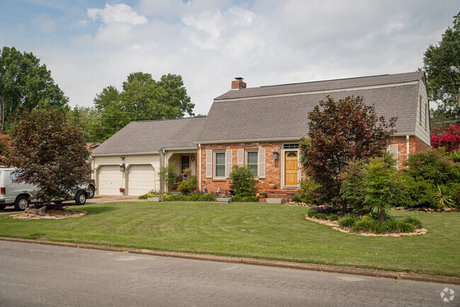Woodmore is home to unique architecture like this Gambrel roofed Georgian home.