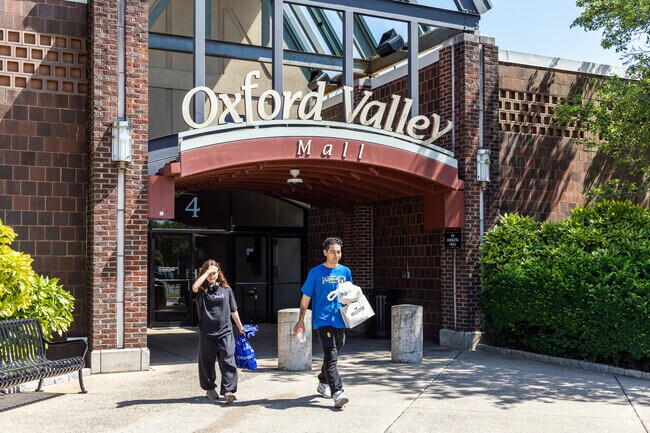 Oxford Valley Mall is only minutes away from Vermilion Hills for a day of shopping.