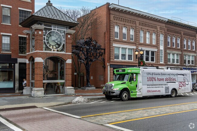 Hop on the Concord Area Transit for quick access to various areas around Concord.