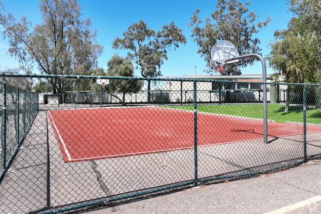 Arizona Conservatory for Arts and Academics Secondary School includes a basketball court.