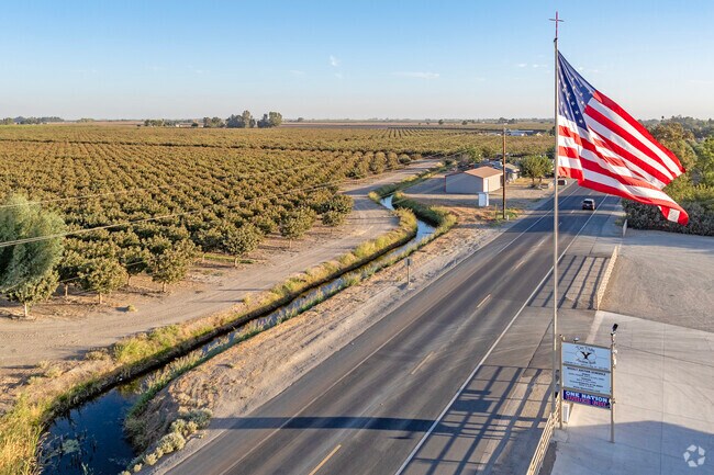 South Dos Palos is surrounded by productive farmland.