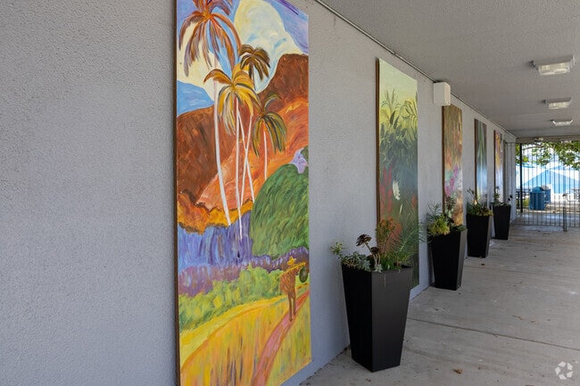 Creativity is encouraged at Muirlands Middle School.