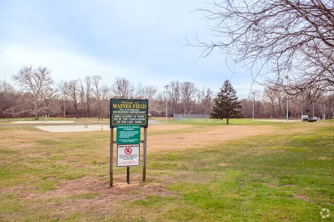 Maines Field in Northampton's Florence neighborhood is home to summertime baseball and sports.