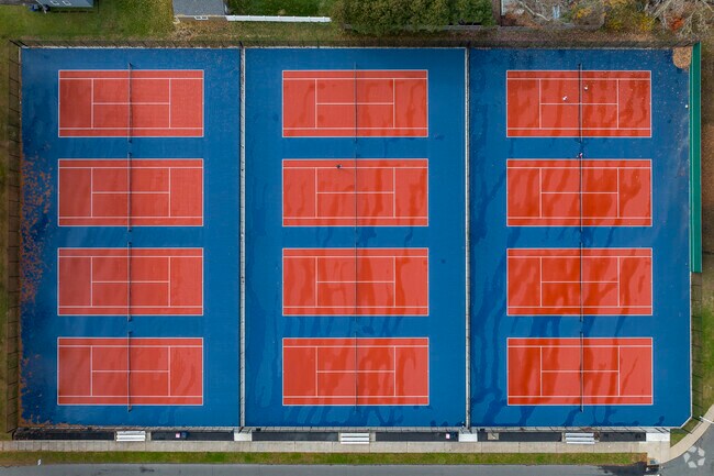 Conard High School Tennis Courts.