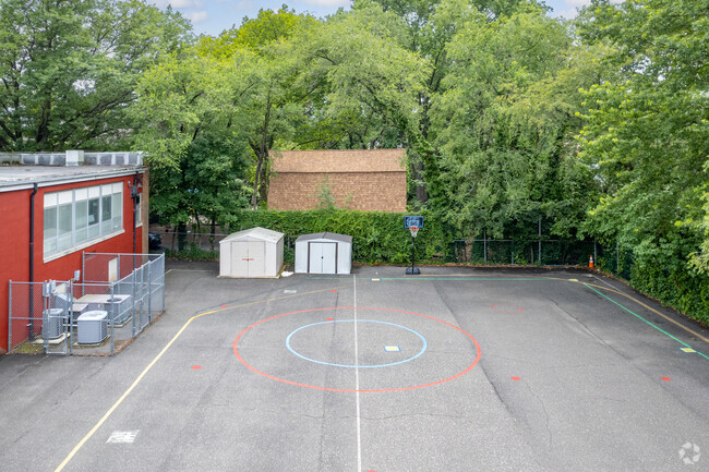 Play basket ball at recess time William P Tatem Elementary in Collingswood, NJ.