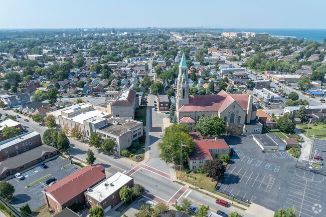 St. John the Baptist Catholic School is located conveniently in a residential area.