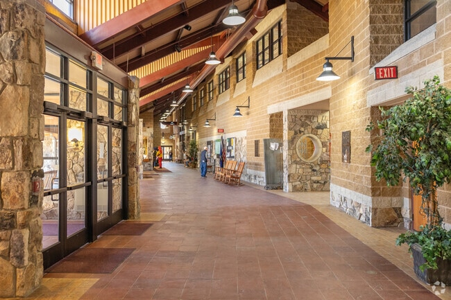 The Flat Rock Community Center offers year-round indoor swimming and fitness facilities.