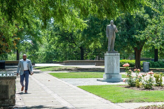 Go for a walk in Kelly Ingram Park near East Thomas.