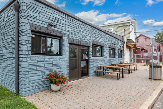 Try a pizza from DeLucia's Brick Oven Pizza in Raritan.