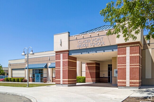 Glacier Point Middle School serves grades 7-8 in Fresno.