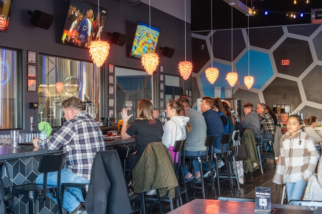 Residents of Middletown flock to First State Brewing Company for a cold beer and pub fare.