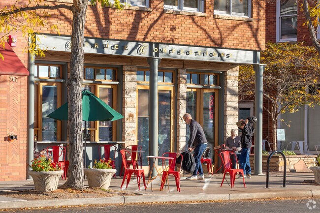 Spruce Confections is a favorite bakery and coffee shop among residents.