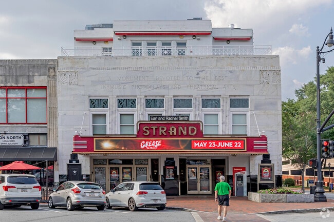 The Earl and Rachel Smith Strand Theatre is a major entertainment attraction for Fair Oaks.