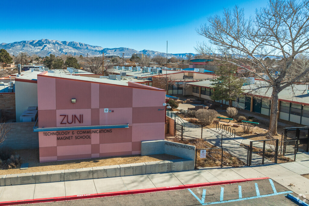 Zuni Elementary School is located near Uptown Albuquerque.