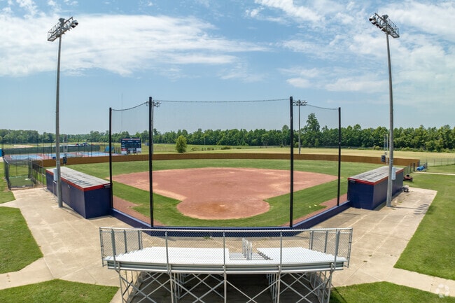 You will find a lighted baseball field at Lewisburg Intermediate School.