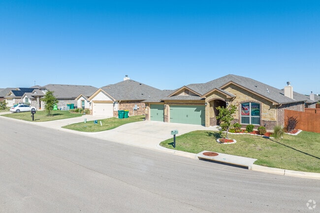 West Belton's homes shine with unique colors and creative designs, setting them apart.