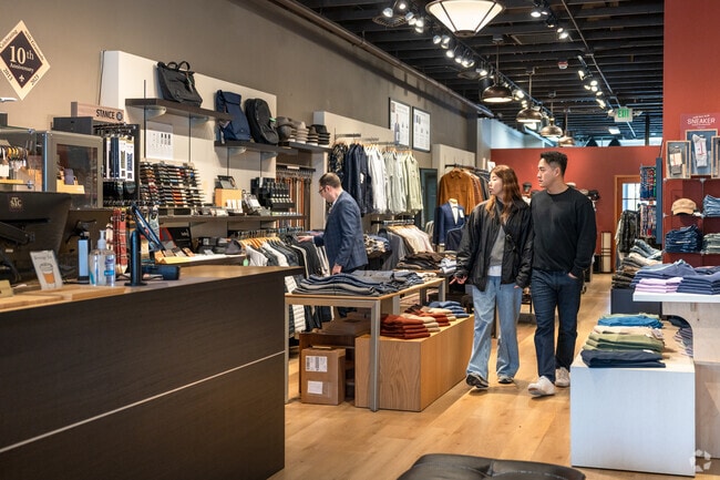 Treat yourself to a day of shopping at Seattle Thread Company near Moss Bay.