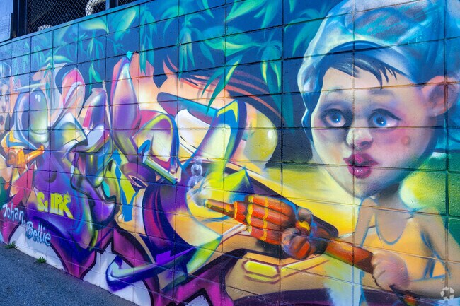 Rosemont is a vibrant neighborhood.